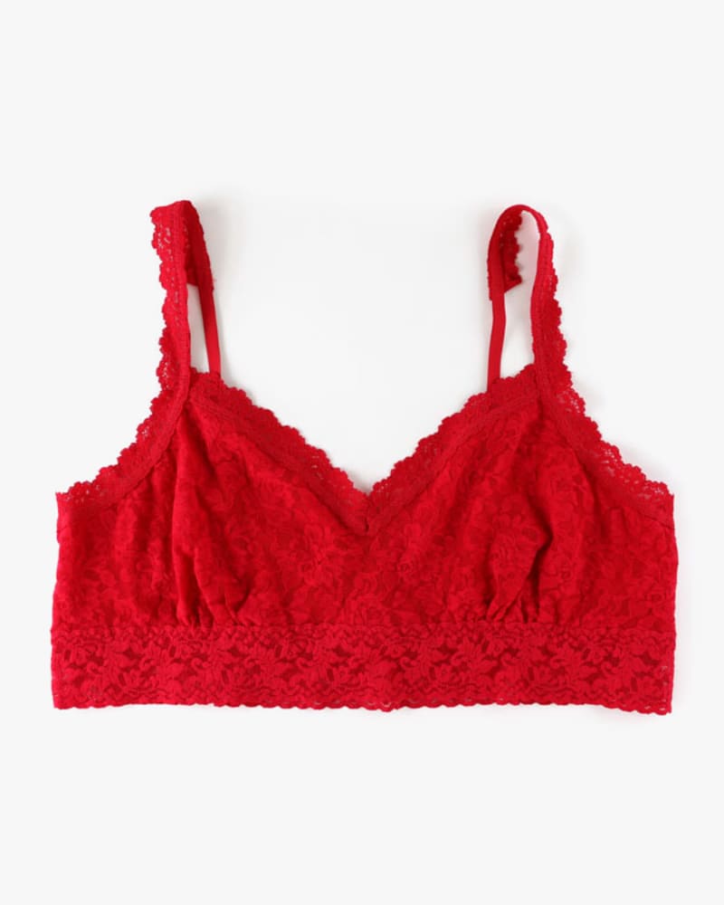 Front of plus size Signature Lace Line Bralette by Hanky Panky | Dia&Co | dia_product_style_image_id:151175